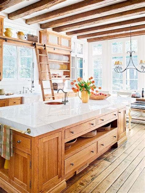Then, line the cabinets with paper or cork linings, which will help eliminate old you are going to use some type of bug spray. 5 Fresh Looks for Natural Wood Kitchen Cabinets
