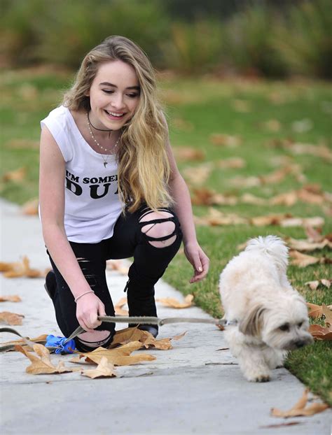 Sabrina Carpenter Walking her Dog in Burbank | Sabrina carpenter