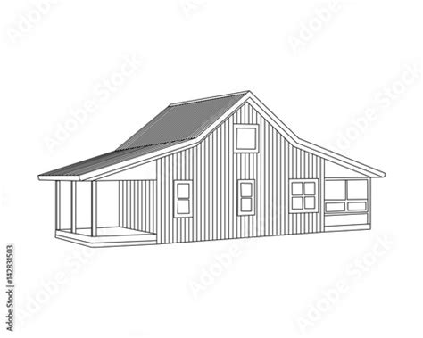 "Home line-art" Stock image and royalty-free vector files on Fotolia