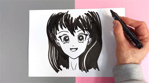 Comment Dessiner Une Fille Manga Facilement Youtube