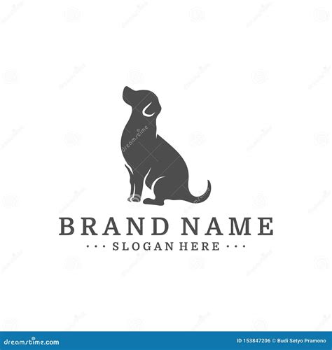 Dog Logo Design Vector Template Dog Icon Logo Vector Stock