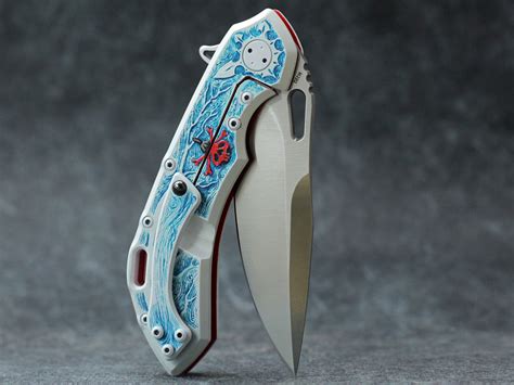 Series Christmas Olamic Custom Knives