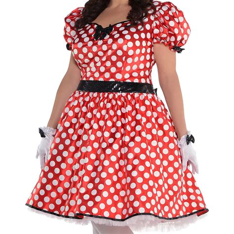 Adult Sassy Minnie Mouse Costume Plus Size Party City