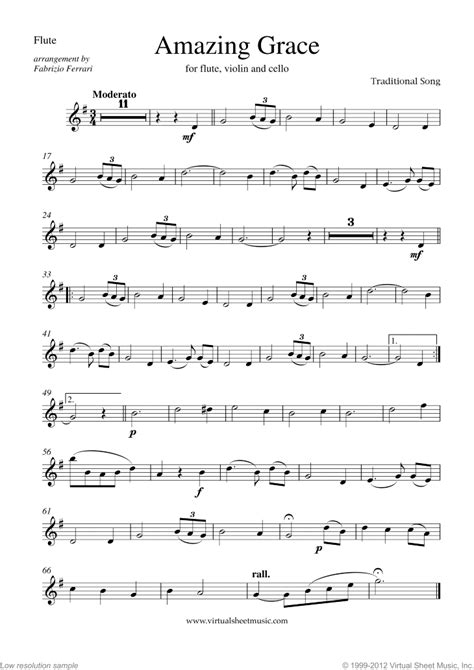 View, download or print this amazing grace sheet music pdf completely free. Amazing Grace sheet music for flute, violin and cello PDF