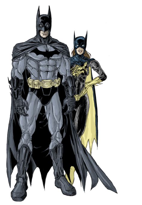 Batman And Batgirl By Phil Cho On Deviantart