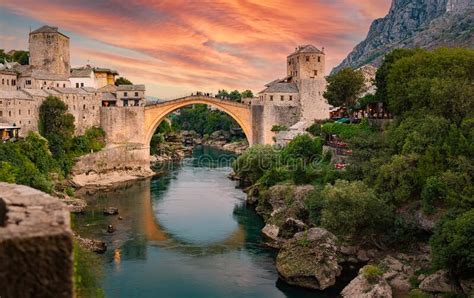 Mostar Bosnia And Herzegovina Europe Stock Photo Image Of Cityscape