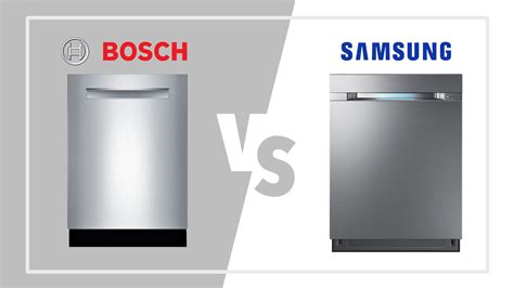 A dishwasher is a mechanical device for cleaning used dishes which is. Bosch vs Samsung Dishwashers: 2020 Comparison & Review