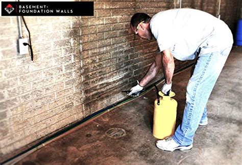 Wait at least one month before applying sealer. RadonSeal Plus Deep-Penetrating Concrete Sealer (5-Gallon ...