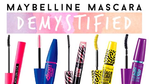 Βρες την καλύτερη τιμή για μάσκαρα maybelline από χιλιάδες καταστήματα. Differences Between MAYBELLINE Mascaras | MADOKEKI makeup ...
