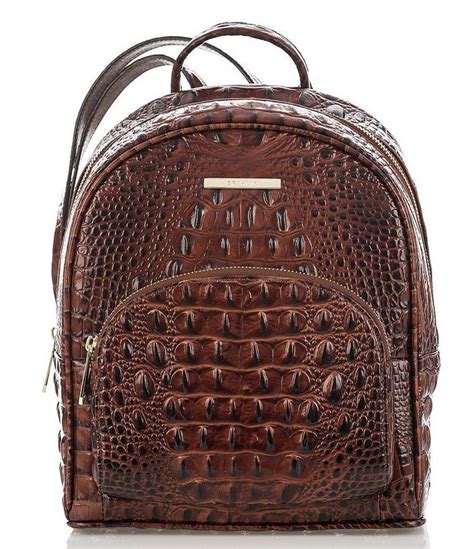 Check spelling or type a new query. BRAHMIN Melbourne Collection Mini Dartmouth Crocodile ...