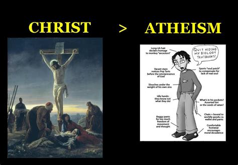 Christ Vs Atheism Myconfinedspace