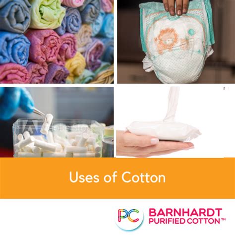 Uses Of Cotton Barnhardt Purified Cotton