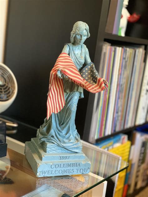 Seeing A Lot Of Collectible Posts Lately Concept Columbia Statue 1