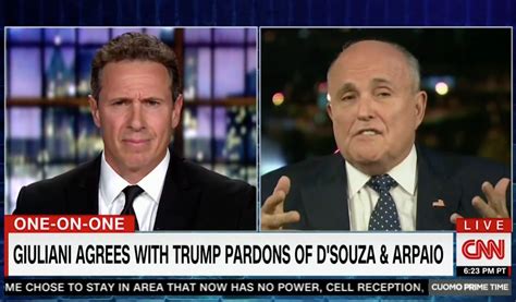 Watch Chris Cuomo Tangles With Giuliani Over Trump Pardons As Part Of Wild Marathon Showdown