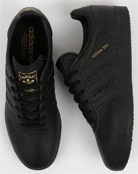 Buy Black Adidas Trainers Leather In Stock