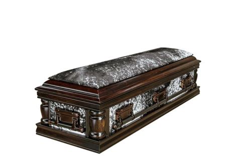 Nguni Black And White South African Coffin And Casket Manufacturer