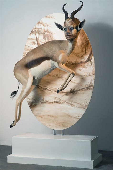 And, regarding why human has man in it, i don't think it is sexist. Taxidermy with Human Faces - Neatorama