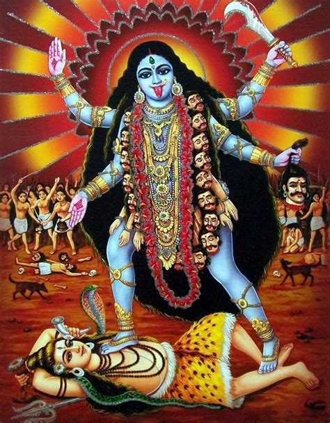 Mahakali Homam Indian Goddess Kali Kali Goddess Kali Mata