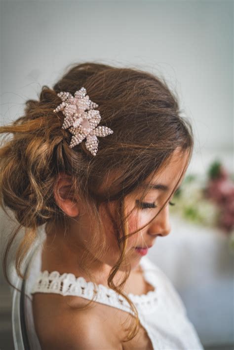 Sienna Likes To Party Flower Girl Hair Accessories Flower Girl