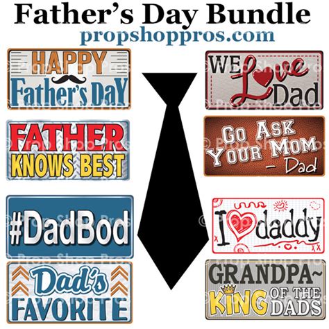 Best Fathers Day Photo Booth Props Prop Shop Pros