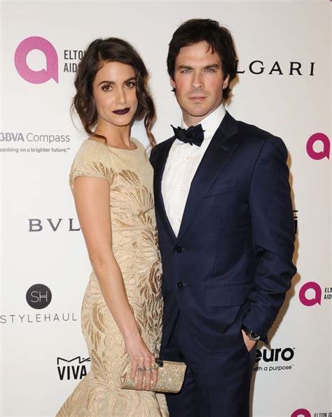 Nikki reed is much too busy with her man ian somerhalder to be caught up in the news that nina dobrev (ian's ex) is leaving the vampire diaries. The Vampire Diaries alum Ian Somerhalder's Wife Nikki Reed ...