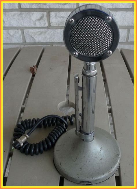 Vintage Astatic D 104 Radio Microphone And T Ug8 Stand Base Untestedのebay