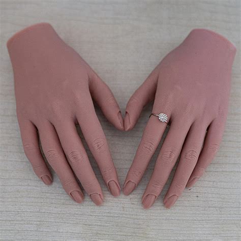 Practice Fake Hands For Nail Arts Mannequin Hand Model Manicure