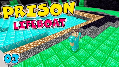 Prison Lifeboat En Minecraft Bedrock Pe 03 Youtube