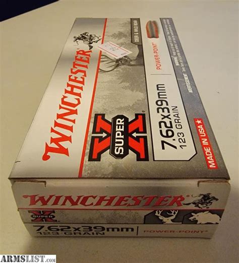 Armslist For Sale Winchester 762x39 123 Grain Power Point