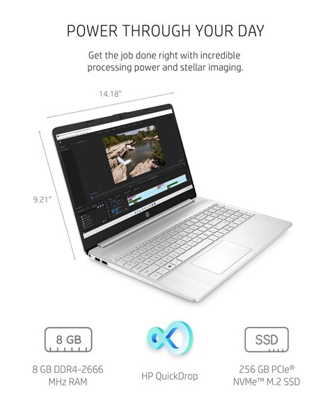 Buy Hp 156 Inch Laptop 11th Generation Intel Core I5 1135g7 Intel Iris Xe Graphics 8 Gb Ram