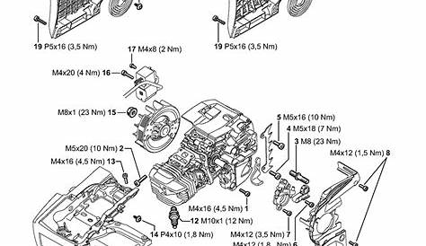 Stihl MS 201 Chainsaw (MS201 2-Mix) Parts Diagram, Tightening torques