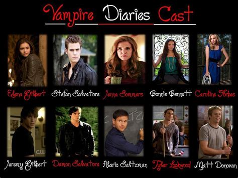 49 Vampire Diaries Cast Wallpaper