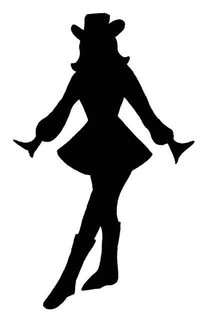 Drill Team Silhouette At Getdrawings Free Download