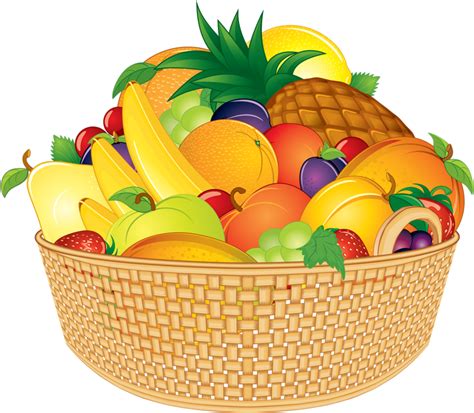 Fruit Basket Clip Art Food Clipart Pinterest Clip Art Food