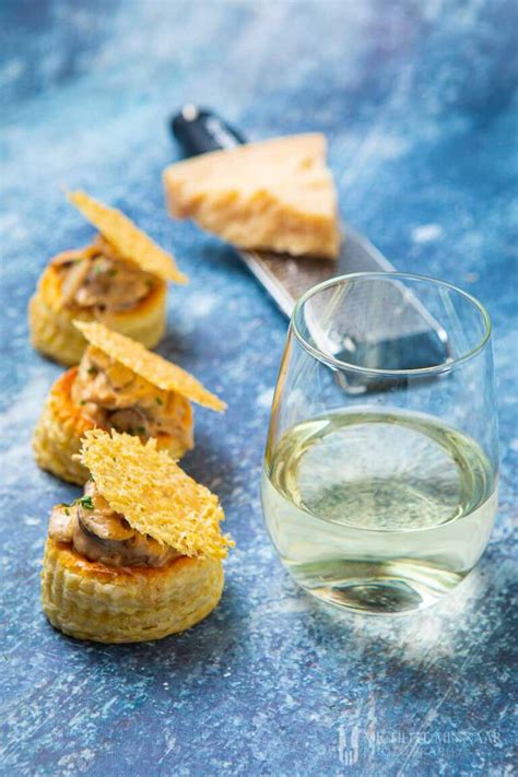 Chicken And Mushroom Vol Au Vents Gourmet Starters With A Rich Flavour
