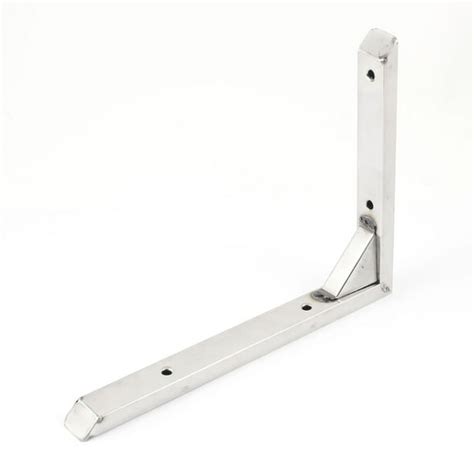 Uxcell 8 Stainless Steel L Shape Shelf Plank Angle Bracket 1 Pack