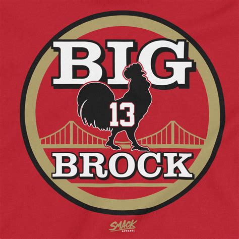 Big Cock Brock Bcb T Shirt For San Francisco Football Fans Smack
