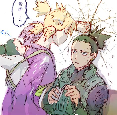 Temari Nara Shikamaru And Nara Shikadai Naruto And More Drawn By Tinami Murasaki