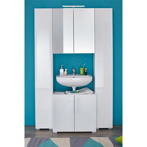 Maybe you would like to learn more about one of these? Armoire murale pour salle de bain 2 portes miroirs coloris ...