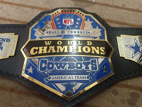Dallas Cowboys Championship Belt Etsy
