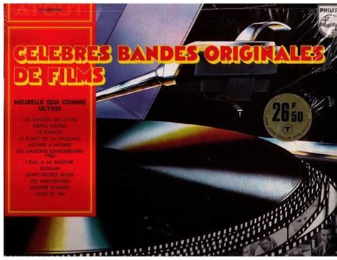 Celebres Bandes Originales De Films Soundtrack Themes Lp Vinyl Import