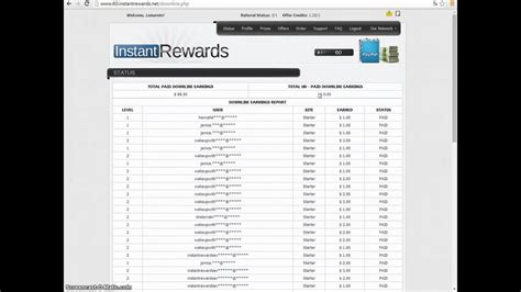 Top Earner Gives Instant Rewards Network Training Youtube