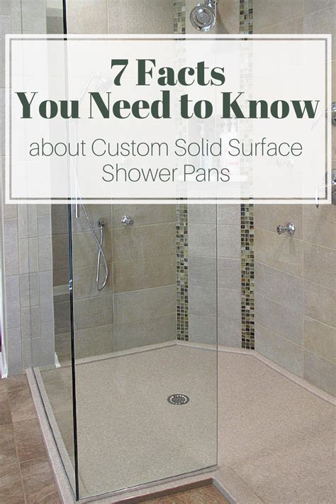 Custom Solid Surface Shower Pans Mansfield Bath Remodeling