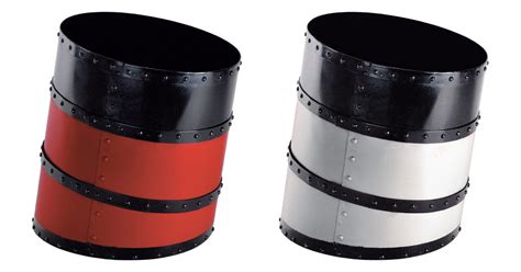 Light, practical and easy to clean waste paper basket. Ocean Liner Steamship Funnel Waste Basket
