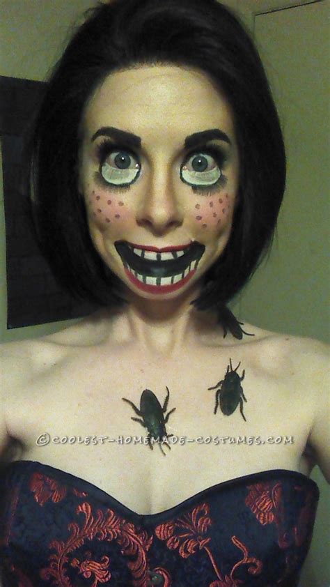 Inspiration, make up tutorials and all accessories you'll need to create your own diy creepy doll costume. Creepy Doll Makeup - Awesome Homemade Costume That Costs ...