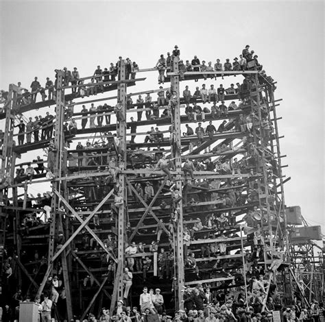 Building Liberty Ships For The War Effort 1941 Rare Historical Photos