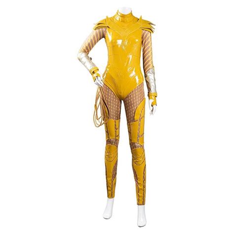 Wonder Woman 1984 Gold Jumpsuit Battle Suit Ww84 Cosplay Costume Gold Jumpsuit Cosplay