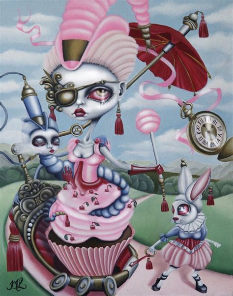 Quirky Art Featuring Women And Girls Of Pop Surrealist Oil Painter