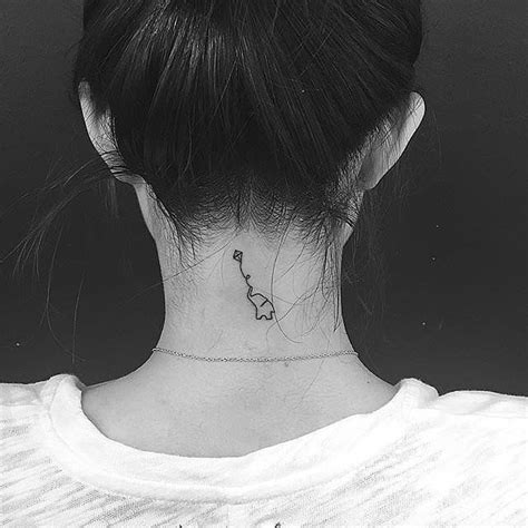 25 Tiny Back Of The Neck Tattoos To Inspire Your Next Ink Ink