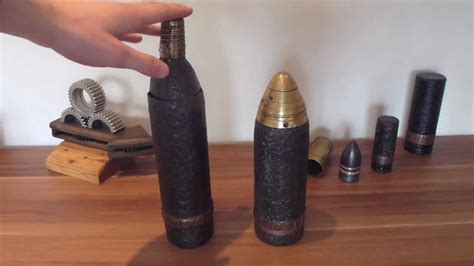 Ww1 75mm French And British Artillery Shells Comparison Youtube
